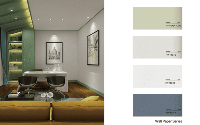 Haiyang wallboard products skin-feel single color series